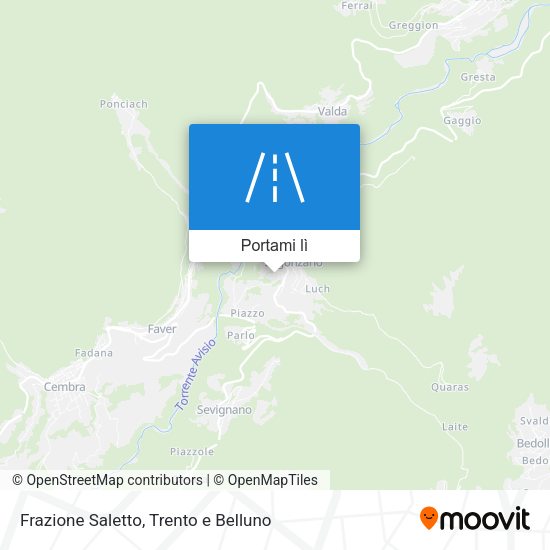Mappa Frazione Saletto