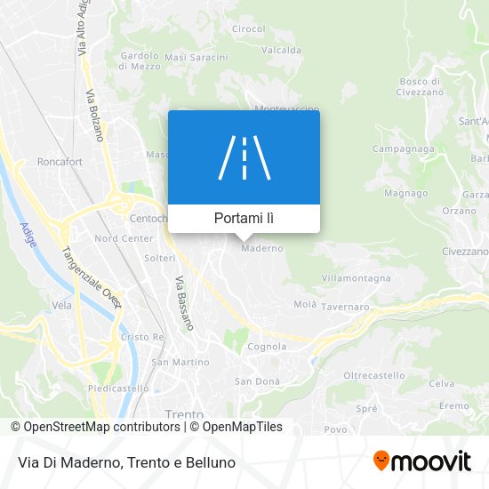 Mappa Via Di Maderno