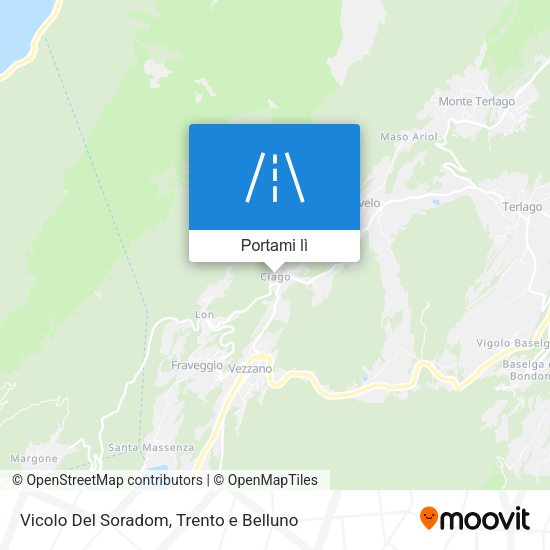 Mappa Vicolo Del Soradom
