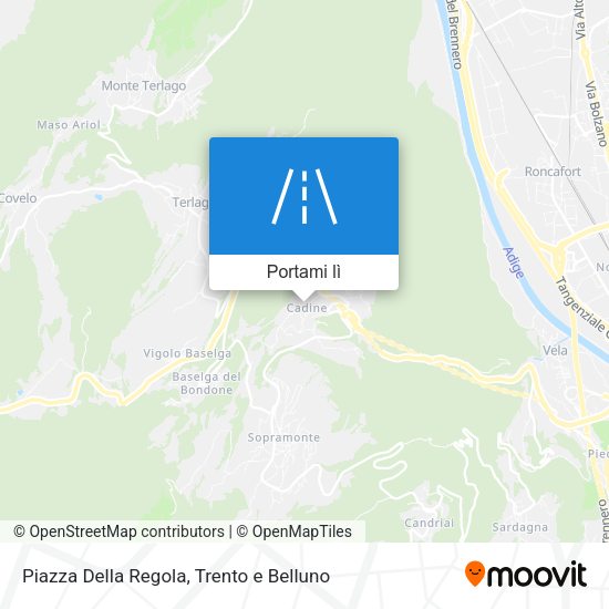 Mappa Piazza Della Regola