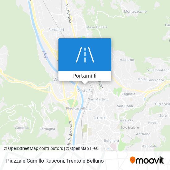 Mappa Piazzale Camillo Rusconi