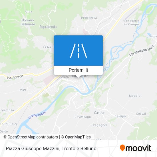 Mappa Piazza Giuseppe Mazzini