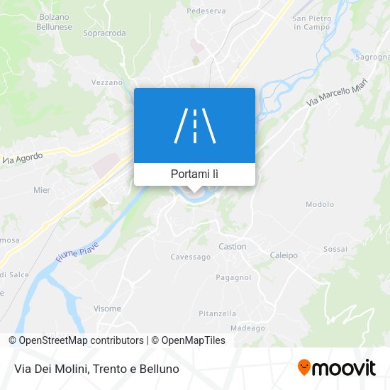 Mappa Via Dei Molini