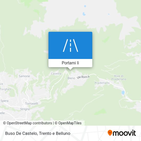 Mappa Buso De Castelo