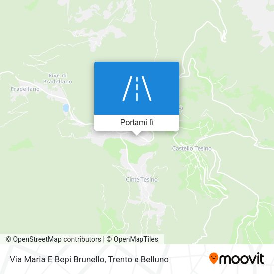 Mappa Via Maria E Bepi Brunello