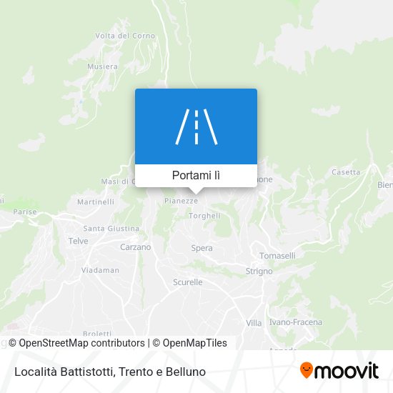 Mappa Località Battistotti