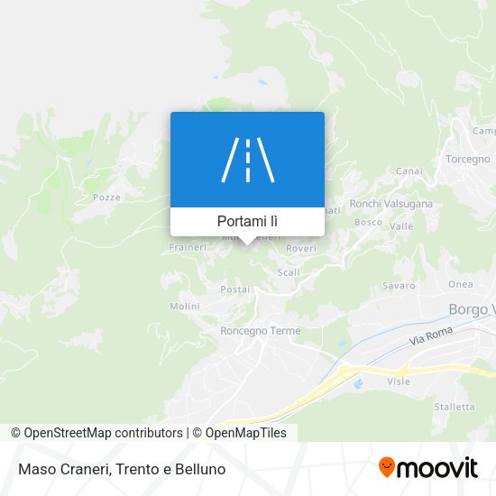 Mappa Maso Craneri