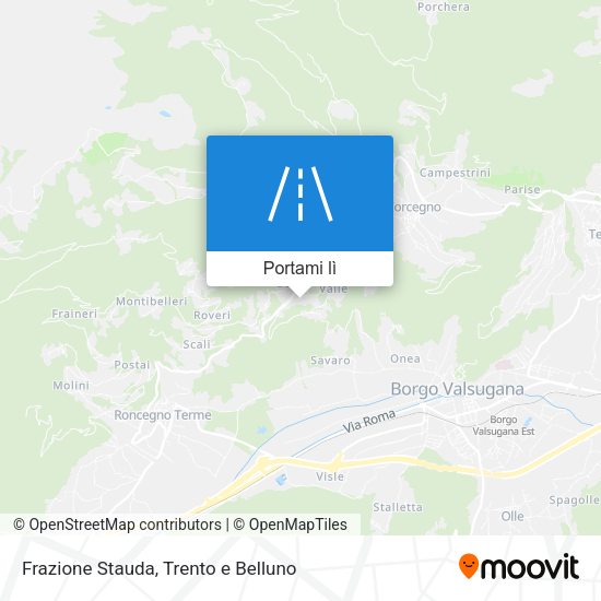 Mappa Frazione Stauda
