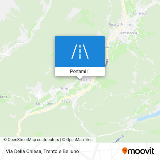 Mappa Via Della Chiesa