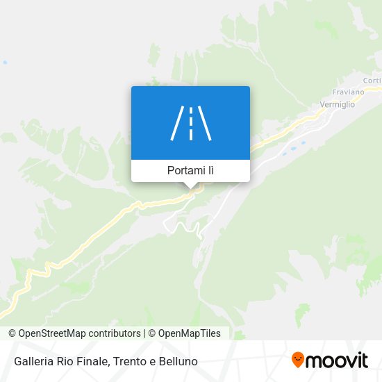 Mappa Galleria Rio Finale