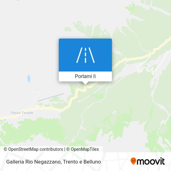 Mappa Galleria Rio Negazzano