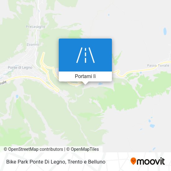 Mappa Bike Park Ponte Di Legno