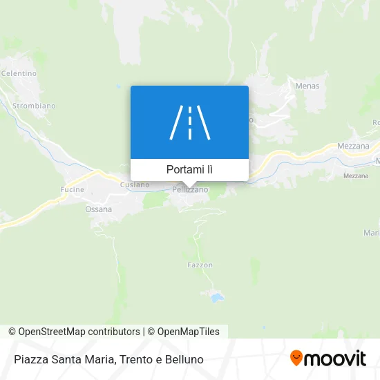 Mappa Piazza Santa Maria