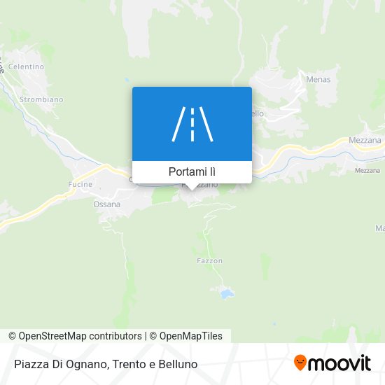 Mappa Piazza Di Ognano