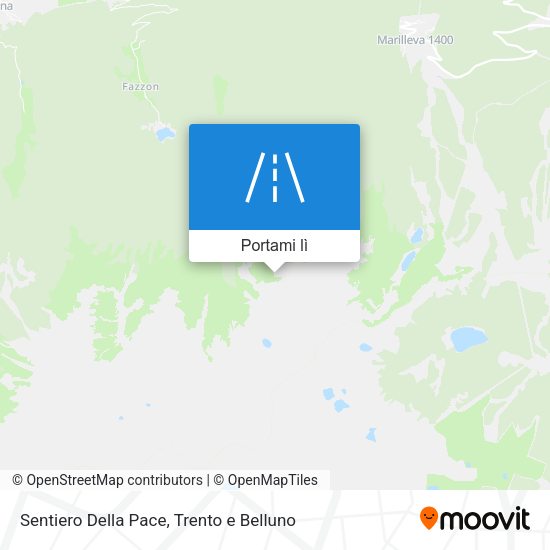 Mappa Sentiero Della Pace