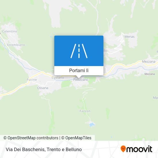Mappa Via Dei Baschenis