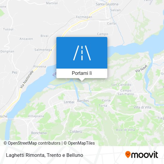Mappa Laghetti Rimonta