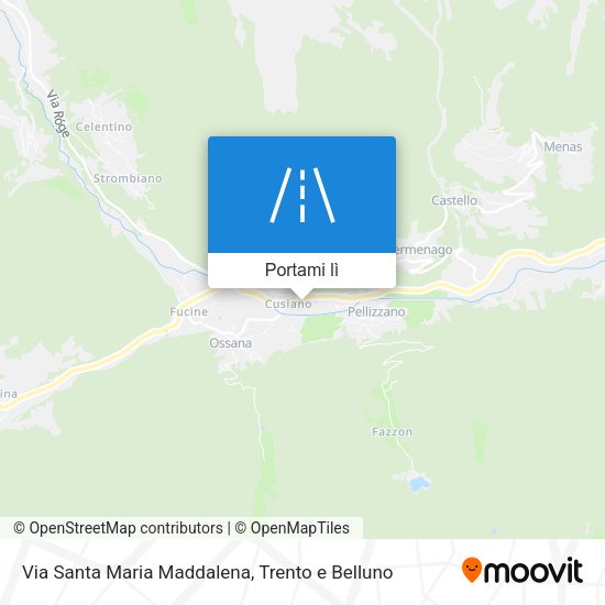 Mappa Via Santa Maria Maddalena