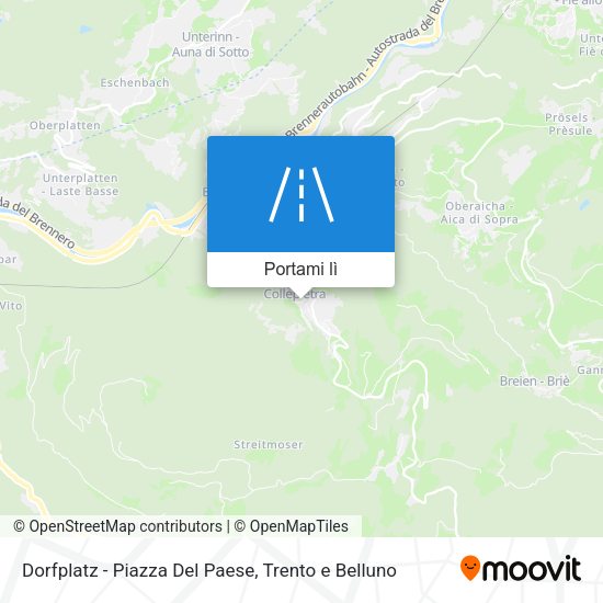 Mappa Dorfplatz - Piazza Del Paese