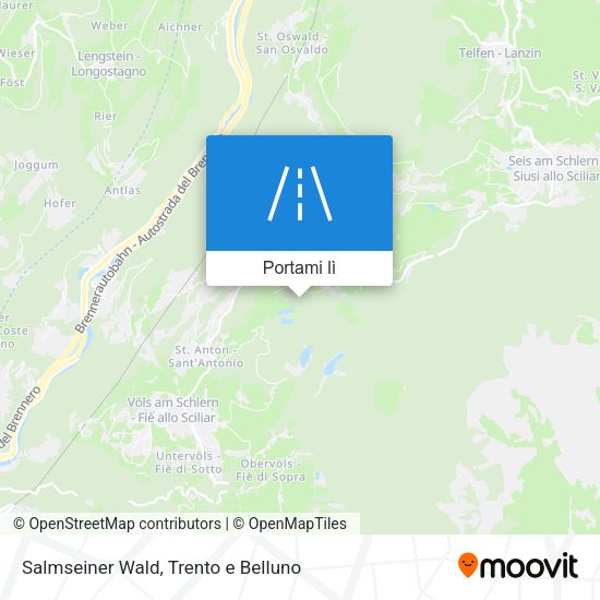 Mappa Salmseiner Wald
