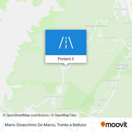 Mappa Mario Gioacchino De Marco