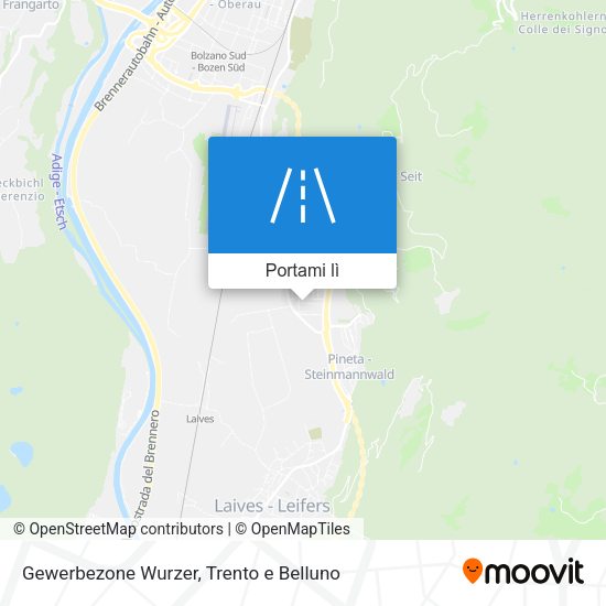 Mappa Gewerbezone Wurzer