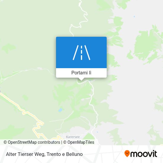 Mappa Alter Tierser Weg