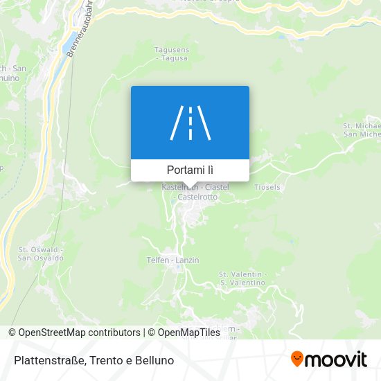Mappa Plattenstraße