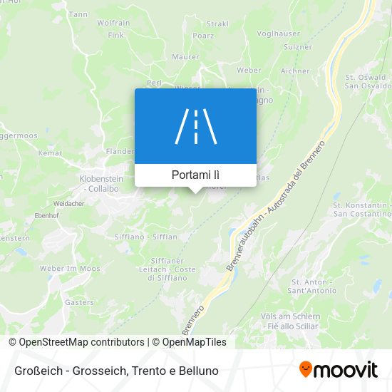 Mappa Großeich - Grosseich