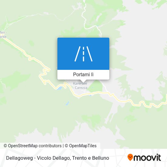 Mappa Dellagoweg - Vicolo Dellago