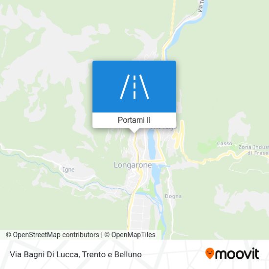 Mappa Via Bagni Di Lucca