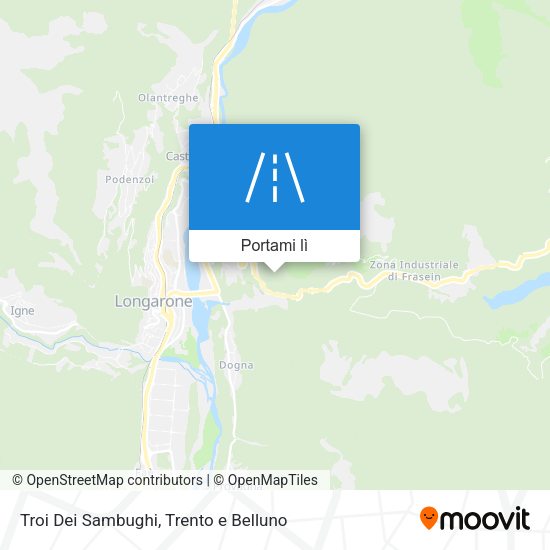 Mappa Troi Dei Sambughi