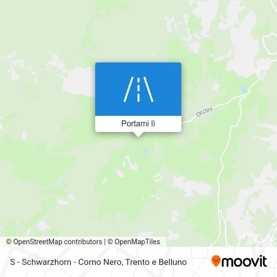 Mappa S - Schwarzhorn - Corno Nero