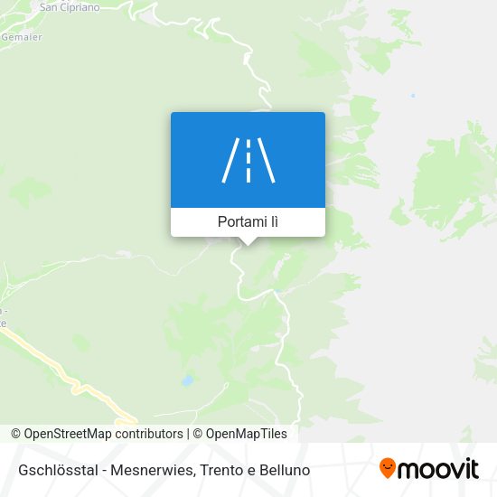 Mappa Gschlösstal - Mesnerwies