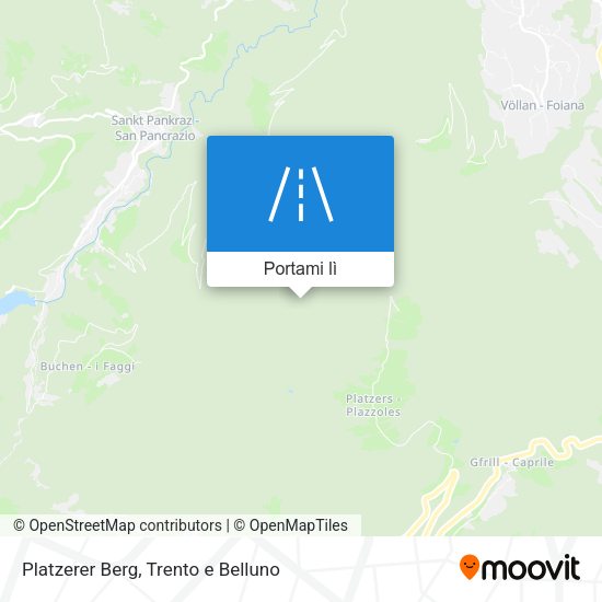 Mappa Platzerer Berg