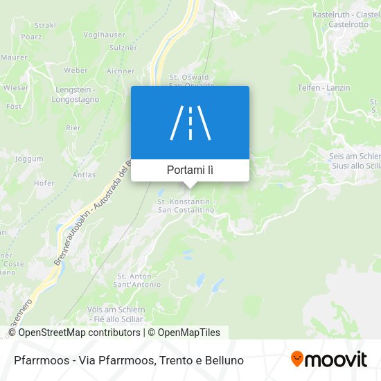Mappa Pfarrmoos - Via Pfarrmoos