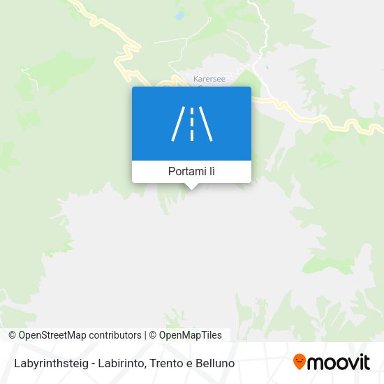 Mappa Labyrinthsteig - Labirinto