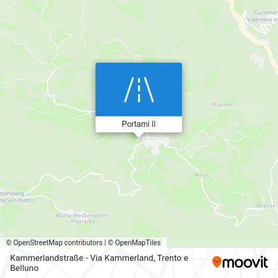 Mappa Kammerlandstraße - Via Kammerland