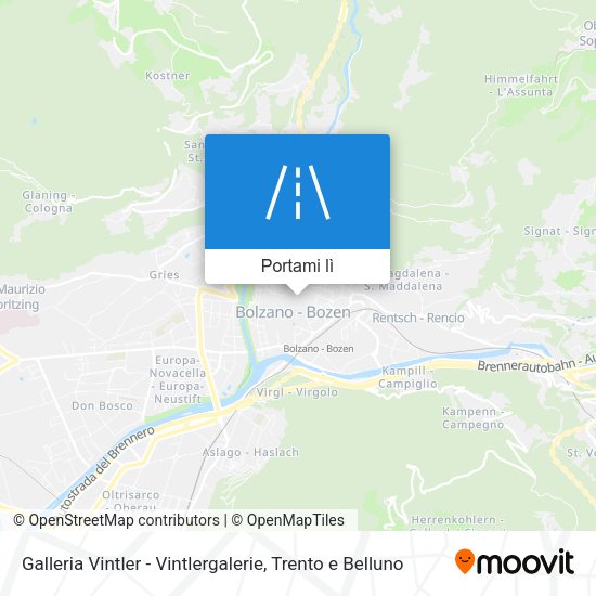 Mappa Galleria Vintler - Vintlergalerie