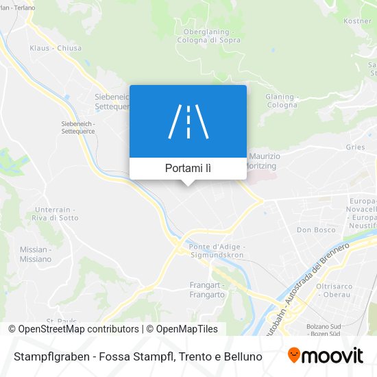 Mappa Stampflgraben - Fossa Stampfl
