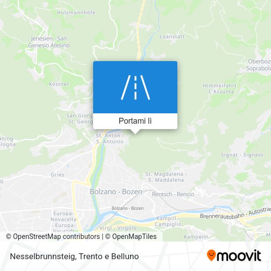 Mappa Nesselbrunnsteig
