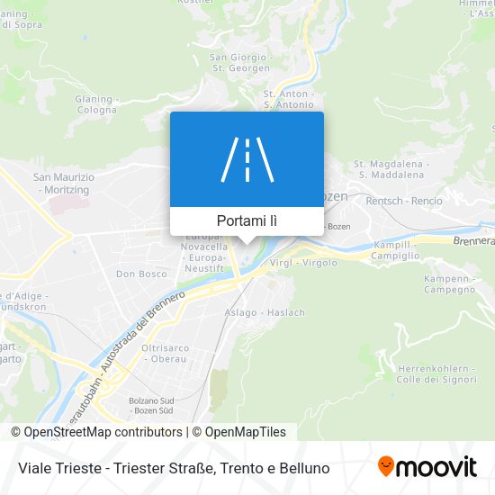 Mappa Viale Trieste - Triester Straße