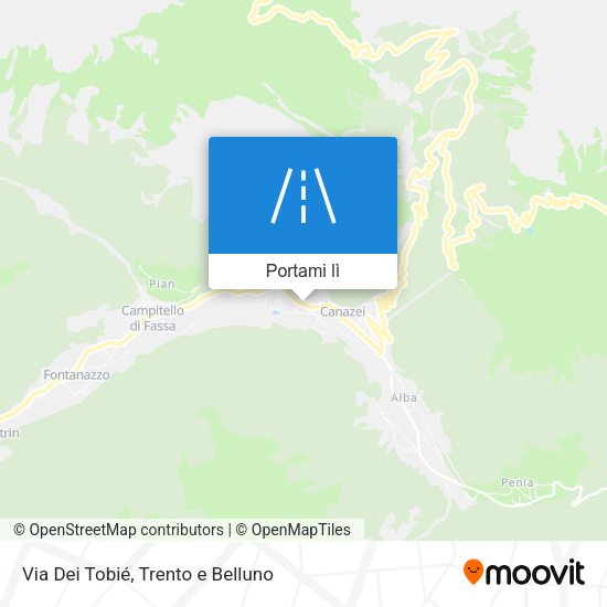 Mappa Via Dei Tobié