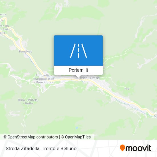 Mappa Streda Zitadella
