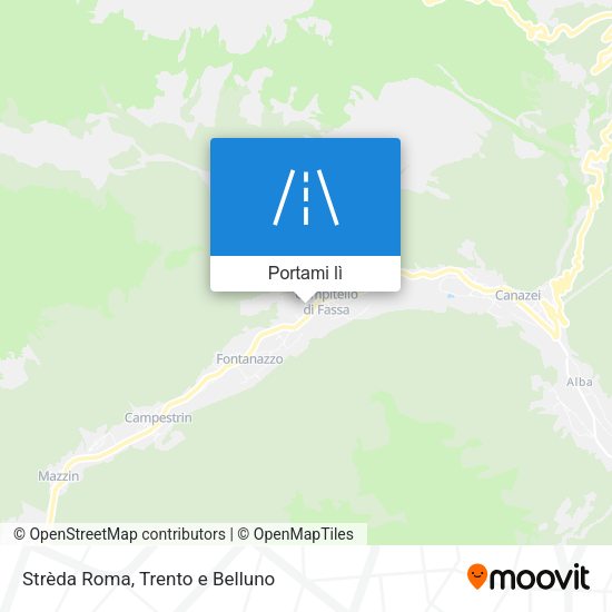 Mappa Strèda Roma