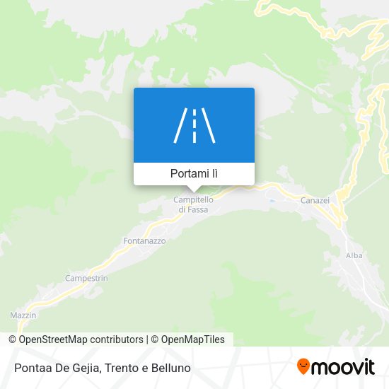 Mappa Pontaa De Gejia