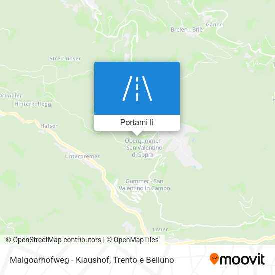 Mappa Malgoarhofweg - Klaushof