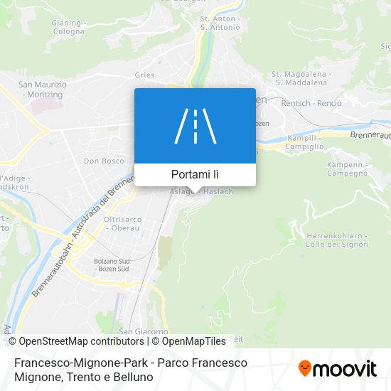 Mappa Francesco-Mignone-Park - Parco Francesco Mignone