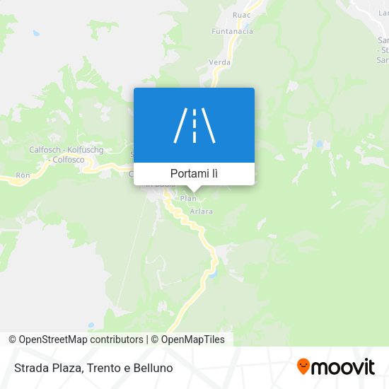 Mappa Strada Plaza