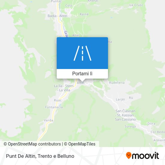 Mappa Punt De Altin